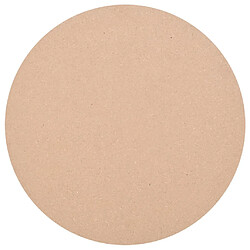 vidaXL Dessus de table Rond MDF 600 x 18 mm