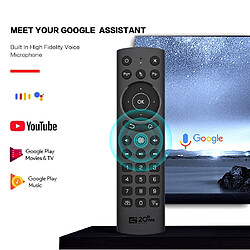 Acheter Universal Télécommande vocale sans fil G20S PRO 2.4G Rétroéclairage Souris Air Gyro Apprentissage Infrarouge H96 Max X96 Max X88 PRO Android TV Box