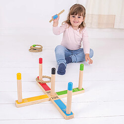 Bigjigs Toys Jeu de Quoits en Bois pas cher