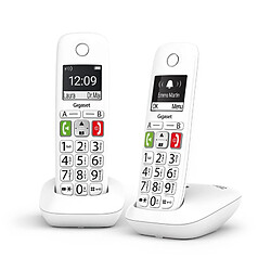 Téléphone Sans Fil Gigaset E290 Duo Blanc