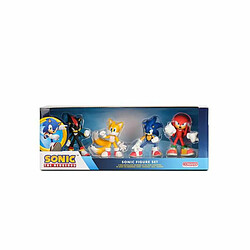 Comansi Set 4 figurines Sonic avec Sonic Shadow Knuckles Tails