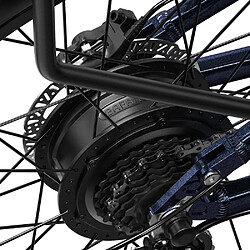 Avis Vélo électrique à suspension complète Shengmilo Moteur de moyeu 1000 W Vélo électrique à gros pneus 17,5 Ah 840 WH 42 km/h Vélo électrique le plus rapide 26 pouces Suspension complète 90 km avec écran LCD Vélo électrique Shimano 7 vitesses MX03 Bleu