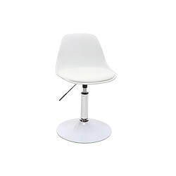 Miliboo Chaise de bureau design enfant blanche STEEVY