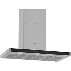 Hotte décorative murale 90cm 55db 427m3/h inox - d95bmp5n0 - NEFF 