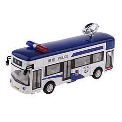 Jouet voiture miniature bus de police moulé