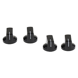 4pcs boutons de pédale d'effet d'ampli guitare pas cher