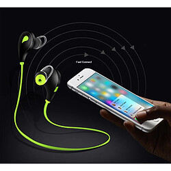 Shot Ecouteurs Bluetooth Sport pour "SAMSUNG Galaxy Note 20 Ultra" Smartphone Sans Fil Bouton Son Kit Main Libre INTRA-AURICULAIRE Un (JAUNE) 