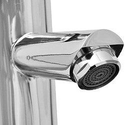 Helloshop26 Lot de deux mitigeurs de salle de bain robinet de salle de bain douche 30 cm chrome 02_0003509