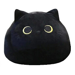 Universal Poupée en peluche en forme de chat noir Mignon peluche en peluche pour enfants (40 cm) 