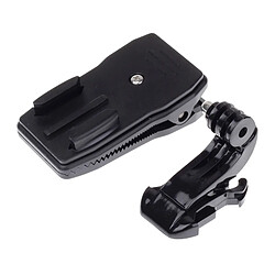 Wewoo Clip GoPro pour Xiaomi Yi Sport Caméra 360 Degrés Rotation J Forme Sac À Dos Chapeau Clip Rapide Pince Mont pas cher