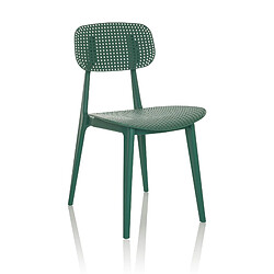 Avis Chaise visiteur / chaise de jardin ARTIFO HOL Plastique vert hjh OFFICE