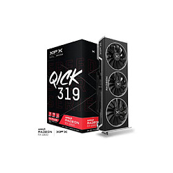 XFX QICK319 Radeon RX 6800 Carte Graphique 16Go GDDR6 1850MHz PCI Express 4.0 HDMI Noir