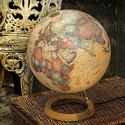 Atmosphere Globe terrestre lumineux Full circle antique Ø 30 cm - FC1