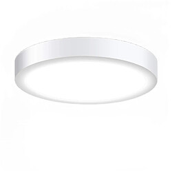 Universal Plafonnier moderne rond 24W LED équivalent à une ampoule 150W, 300mm, 2000lm, AC220-240V, lumière du jour blanc 6000K, plafonnier LED 