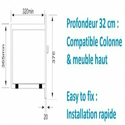 Triomph four micro-ondes TJMOI20IX encastrable pas cher