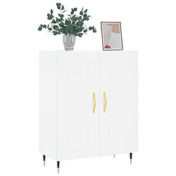 Avis Maison Chic Buffet,Meuble de Rangement,commode pour salon,Cuisine blanc 69,5x34x90 cm bois d'ingénierie -MN32952