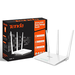 Router Wireless Tenda F3 Tre Antenne 5 Dbi Porta Wan e Porte Lan