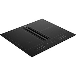 Table induction aspirante BEKO HIXI64700UF 4 Foyers Noir 