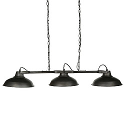 Atmosphera, Createur D'Interieur Suspension luminaire industrielle Sorn - L. 107 x H. 65 cm - Gris métallisé