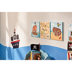 Tableaux toiles canvas murale pour décor chambre enfant bébé garçon Fantasy Fields TD-11633A