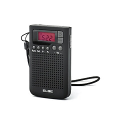 Avis RADIO PORTABLE NUMÉRIQUE DE POCHE NOIRE | RF-93 | Elbe