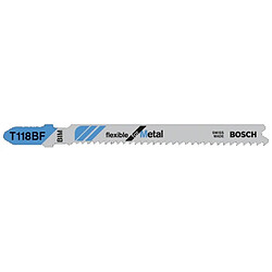 Lames de scie sauteuse Bosch T 118 BF Flexible for Metal