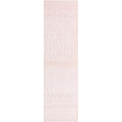 Vidal Tapis de couloir en laine 300x84 rose Darya