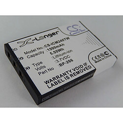 vhbw Batterie Li-Ion 1500mAh (3.7V) pour radio, talkie-walkie ICOM IC-M23, IC-M24 comme BP-266. 