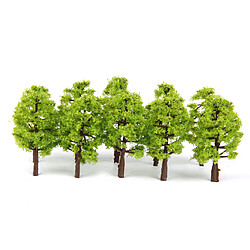 Arbres Modèle 20 Pcs Modèle Arbre Vert Clair Train Railroad Architecture Diorama N Échelle Pour DIY Artisanat Ou Modèles De Construction