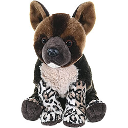 Wild Republic peluche Afrique Lycaon Pup de 30 cm marron