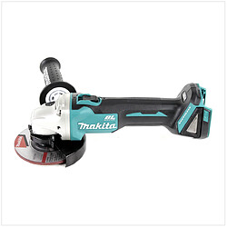 Makita DGA 504 RM1J 18 V Meuleuse sans fil Ø 125 mm brushless avec Boîtier de transport MAKPAC + 1x Batterie 4,0 Ah + Chargeur DC18RC