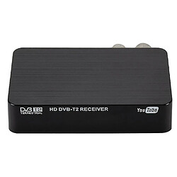 Universal Récepteur de télévision K2 DVB-T/T2, boîtier de télévision de décodeur terrestre vidéo numérique 3D. 