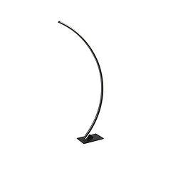 NOVA LUCE Lampadaire Arqué BRETON Noir LED 40 W