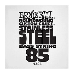 Ernie Ball 1385 - Corde basse au détail Slinky Stainless Steel - Filé 085