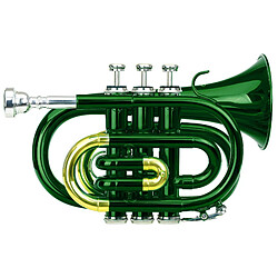 Classic Cantabile Brass TT-400 B-trompette de poche vert