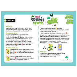 Nathan Jeu de carte Une Souris Verte