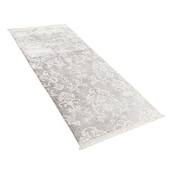 Vidal Tapis de couloir en laine 198x84 gris Darya