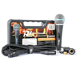 Power Dynamics PDM660 Microphone à condensateur XLR +48V Power Dynamics 