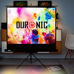 Acheter Duronic TPS60 /43 Ecran de Projection sur trépied 60 Pouces 4:3/122 x 91 cm - 4K Full HD 3D