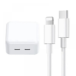 General Chargeur Apple 13 14 rapide, chargeur iPhone 20 W charge rapide, cordon USB C vers Lightning de 0,9 m avec chargeur USBC compatible avec iPhone 14 13 12 11 Pro Max, 14 Plus, XR, XSMAX, iPad(20W) 