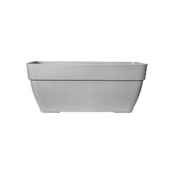 ELHO Bac a terrasse Vibia 80 - Gris béton vivant - Extérieur - L 34,2 x W 77,4 x H 33,2 cm