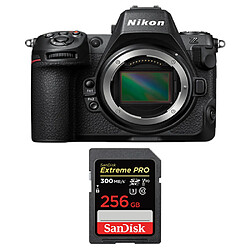 Nikon Z8 Boîtier + Carte SanDisk 256 Go Extreme PRO SDXC UHS-II