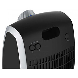 Ardes 4P09 appareil de chauffage Chauffage de ventilateur électrique Intérieure Noir, Argent 1800 W