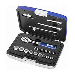 Stanley Expert by Facom - Coffret de douilles et accessoires 1/4"" métriques 19 pièces - E030700