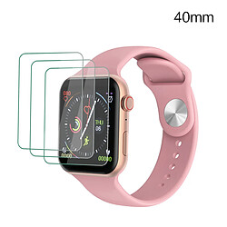 Platyne Pack De 3 Protections Pour Apple Watch 40 Mm