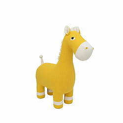 Jouet Peluche Crochetts AMIGURUMIS MAXI Jaune Cheval 94 x 90 x 33 cm