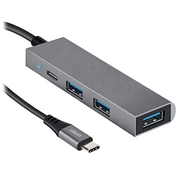 EKON Hub USB avec 3 ports USB-A + 1 port USB-C 