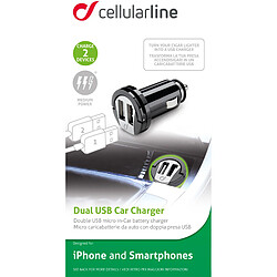 Cellular Line Cellularline USB Car Charger Dual - Universal