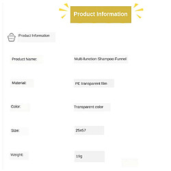 Acheter Entonnoir De Lavage De Cheveux Multifonction De Salon Professionnel Anti-déversement