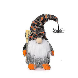 Universal Zedd Halloween Gnome Wizard Spider Swedish Tomte jouet en peluche Ferme faite à la main